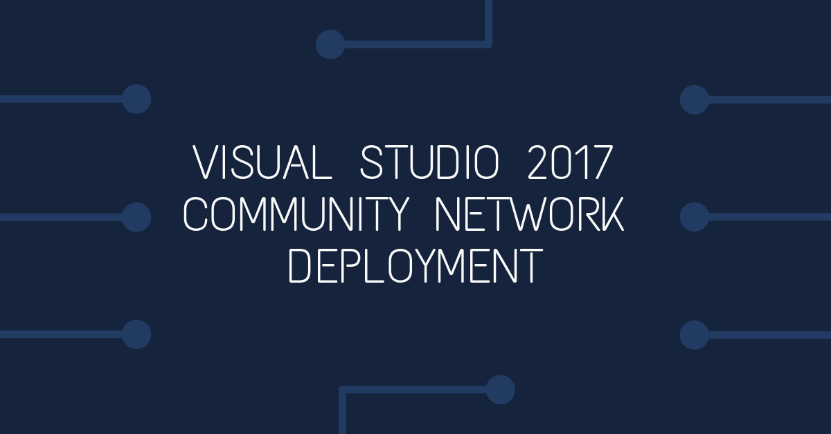 download visual studio 2017 community offline